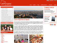 Tablet Screenshot of estudiohispanico.com